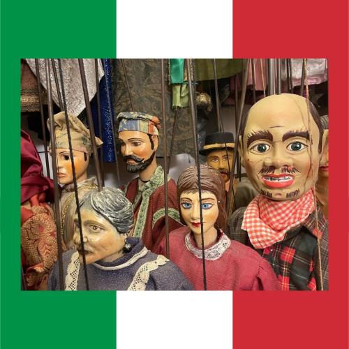 Our last day together in Palermo and we visited the renowned Opera dei Pupi Puppets